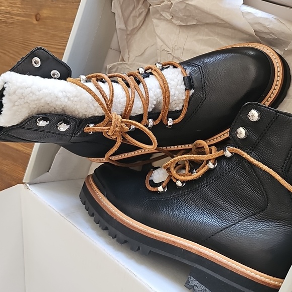Marc Fisher Black Boots Izzie Size 6 - Picture 1 of 8